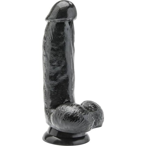 GET REAL  DILDO 12 CM MUST KUULIDEGA